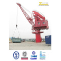 Fixed Hydraulic Marine/Port/Dock/Ship Crane for Sale China Supplier